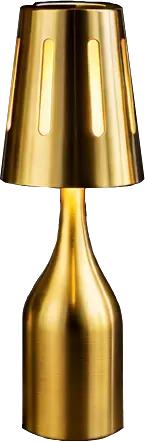 Bottle service lamp