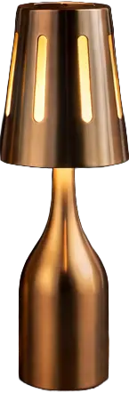 Bottle service lamp
